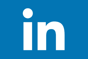 A photo of LinkedIn's logo