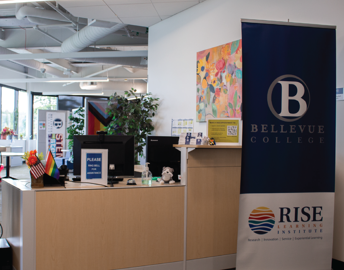 A photo of the inside of the center for career connection's office