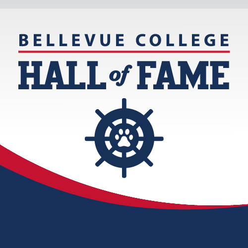 Bellevue College Hall of Fame event graphic. 