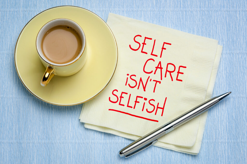 Self-Care isn't selfish photo