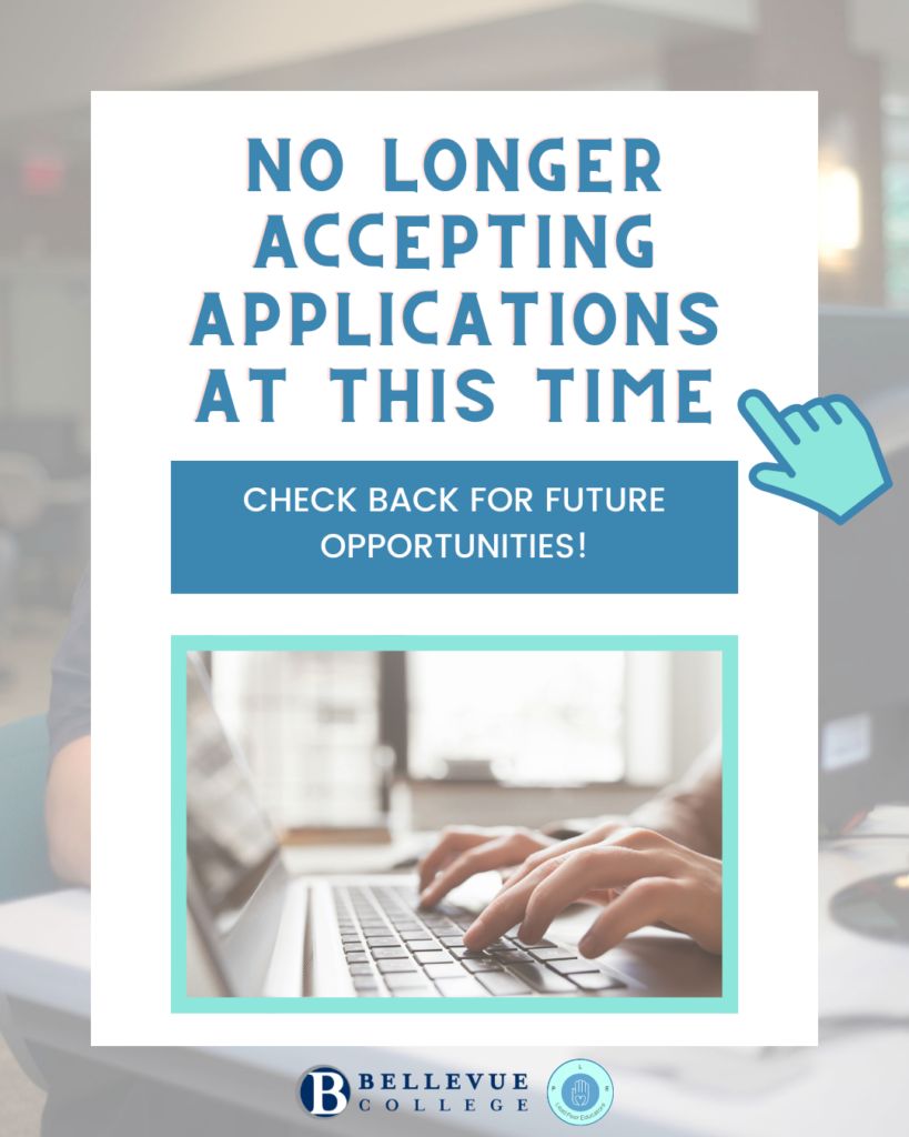 NO LONGER
ACCEPTING
APPLICATIONS
AT THIS TIME
CHECK BACK FOR FUTURE
OPPORTUNITIES!