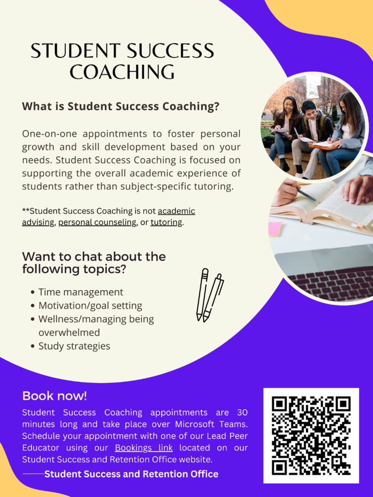 Student Success Coaching Opportunity