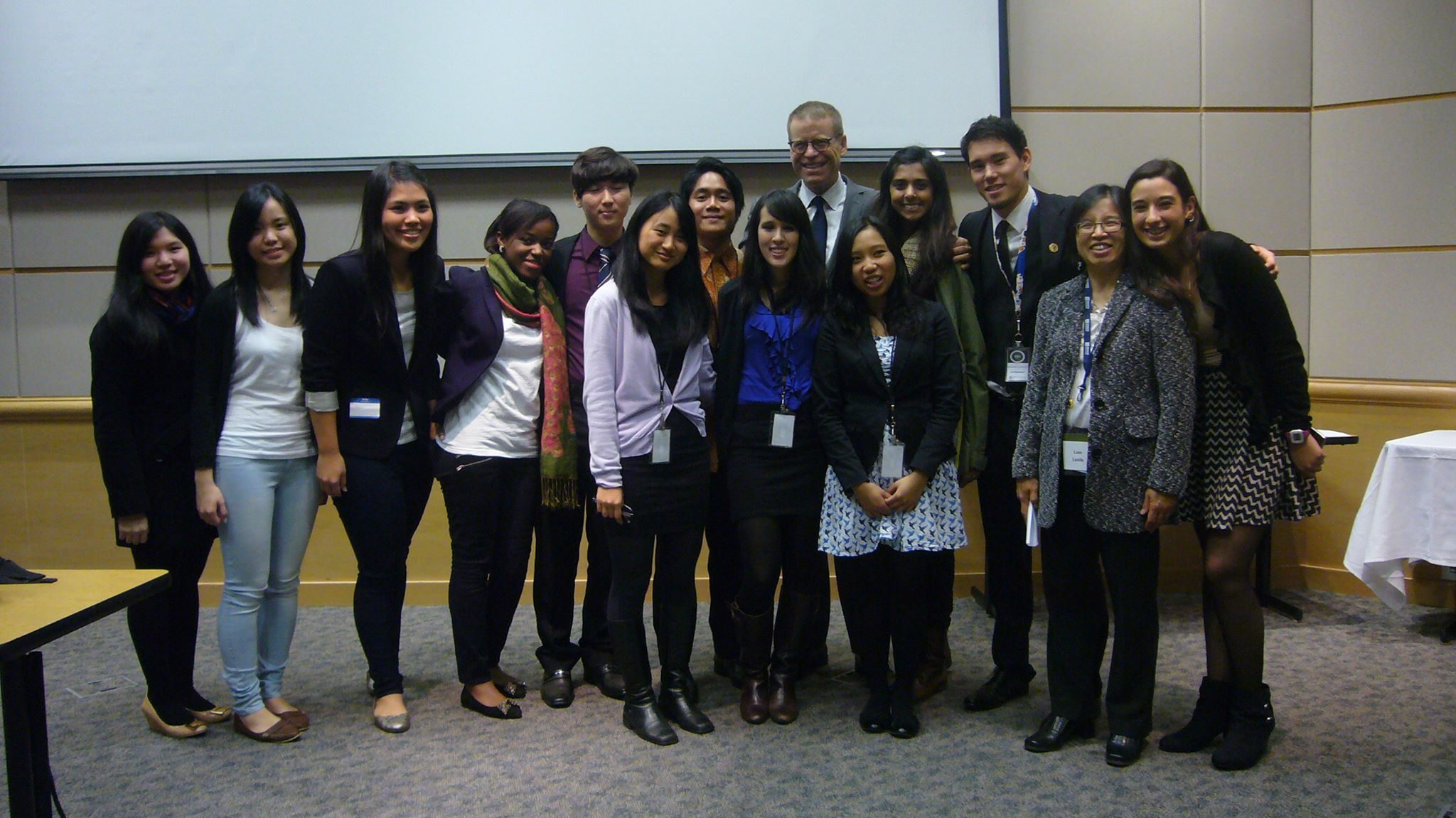 Business Leadership Community officers with CEO Blake Nordstrom