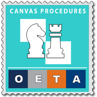 Canvas Procedures and Guidelines banner