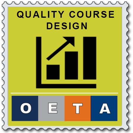 Quality Course Design badge