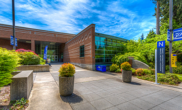 N Building on the Bellevue College campus.