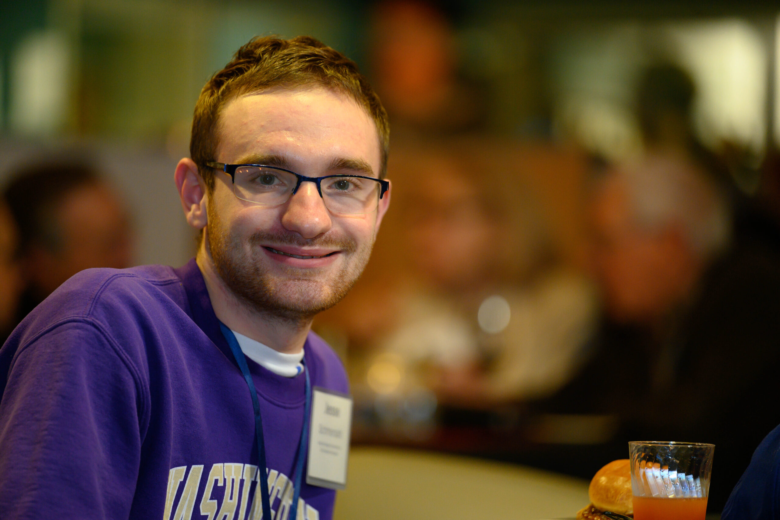 OLS Student Jesse at the event