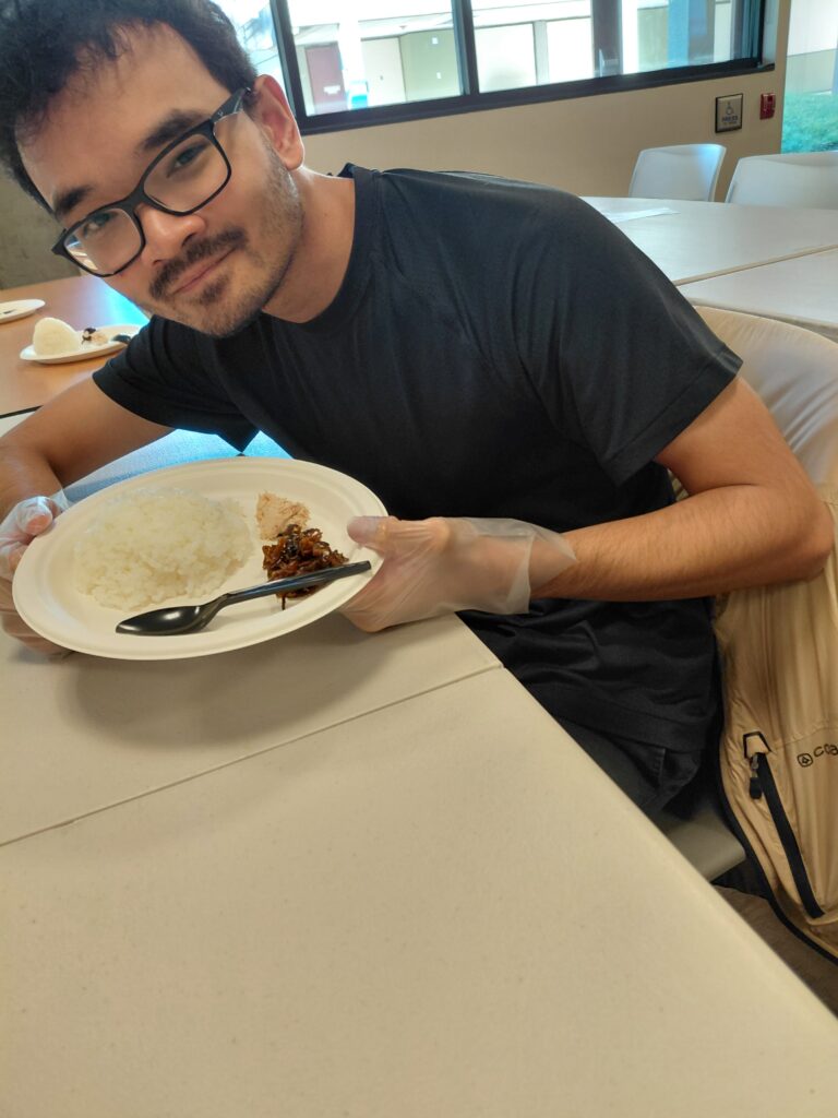 OLS student participates in rice making workshop