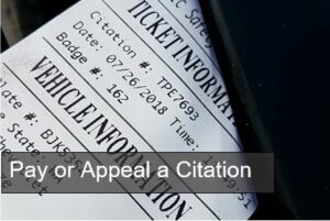 Pay or Appeal a Citation