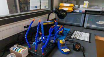 Some of the STEM tools in the MakerSpace