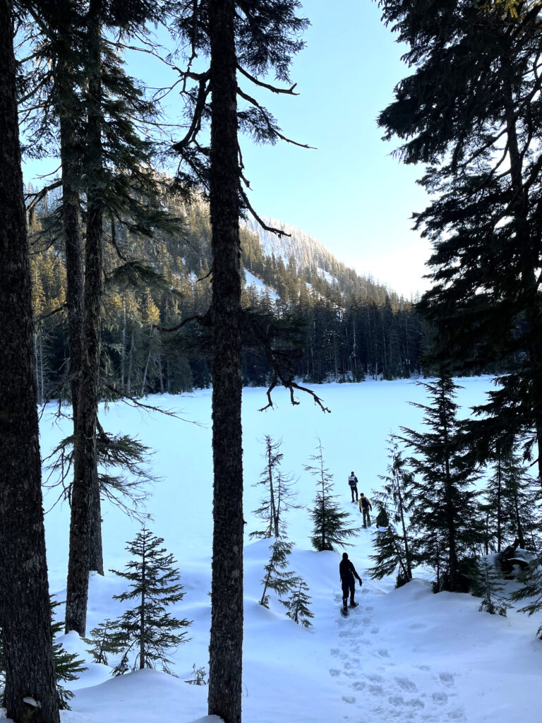 Lodge Lake under filtered light