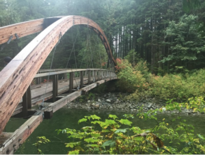 Trail Bridge over the Snoqualmie River