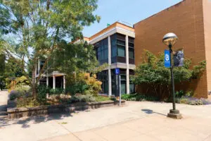 L Building Southwest Corner