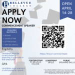Apply to be the Student Commencement Speaker