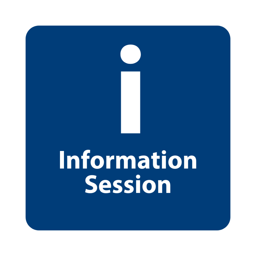 Information Session button