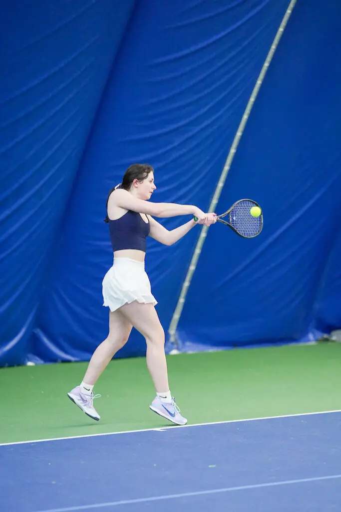 Bellevue College tennis player