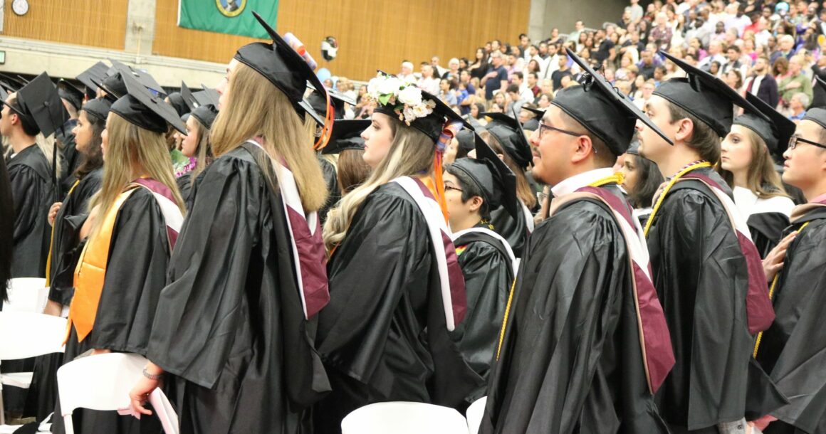Graduates at the 2018 Commencement Ceremony