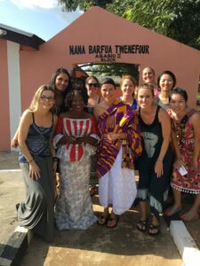 BC nursing students and faculty members in Ghana