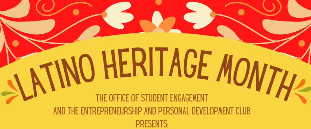 Latino Heritage Month header graphic