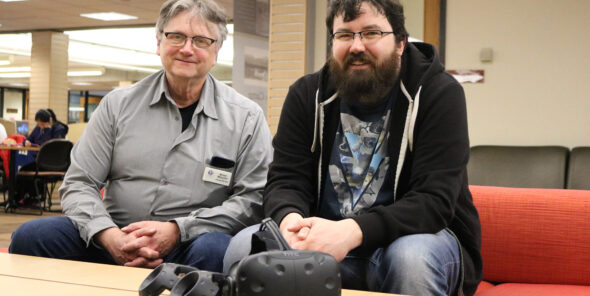 Photo of Bruce Wolcott and James Riggall