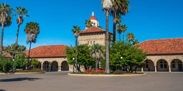 Entrance to Stanford University