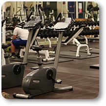 The BC Fitness Center offers a wide range of exercise equipment