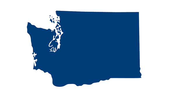 Icon of the state of Washington.