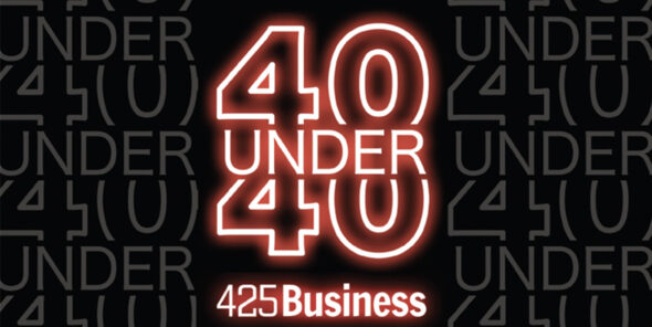 40 Under 40 425 Business graphic