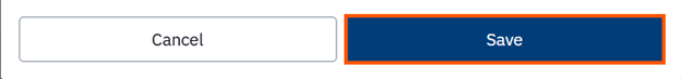Save button outlined