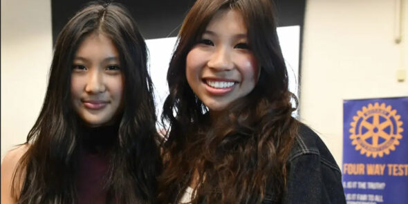 Victoria and Stephanie Chin.