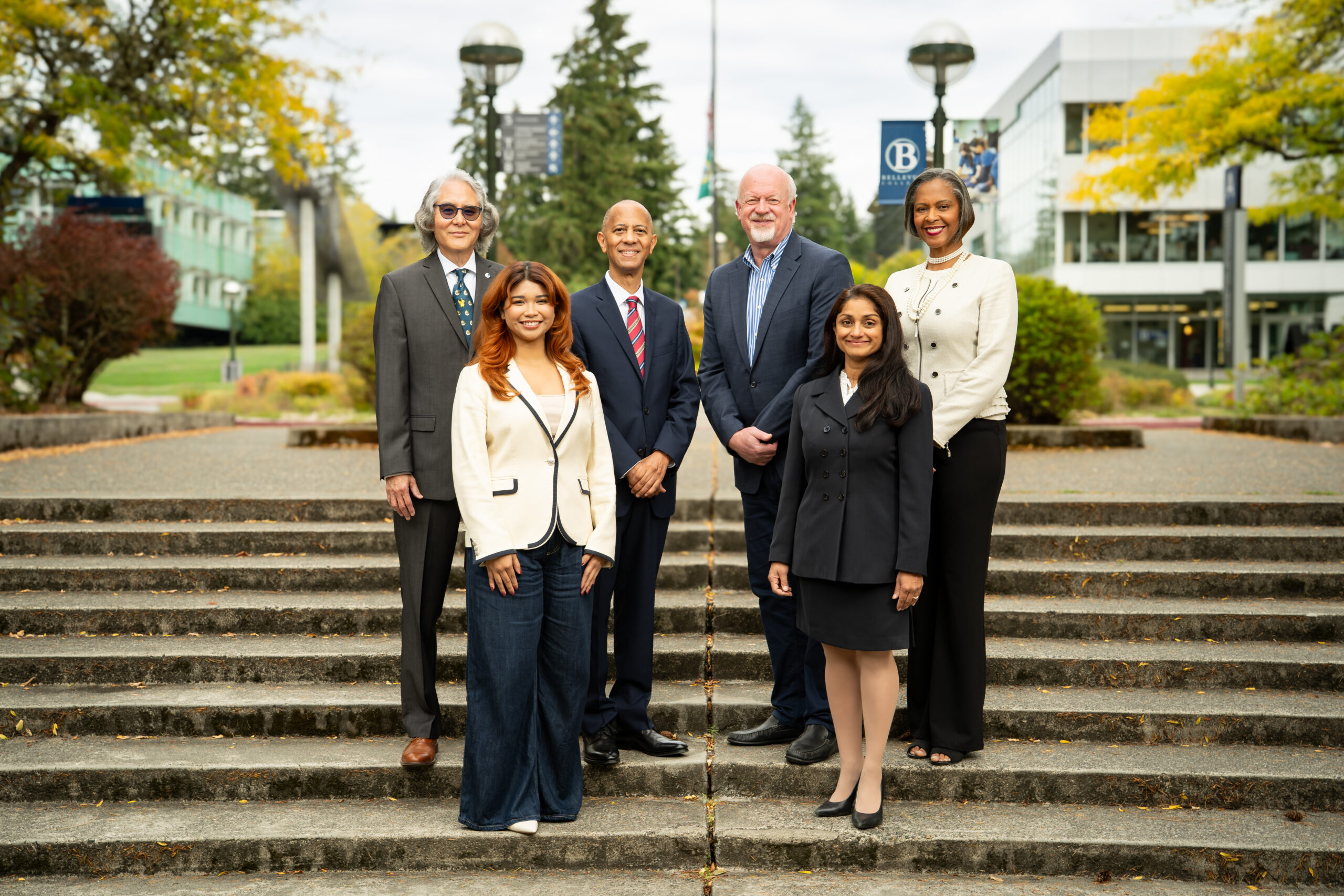 Board of Trustees: Rich Fukutaki, Richard Leigh, Greg Dietzel, Michelle Flowers-Taylor, Czarinah Castro, and Pradnya Desh