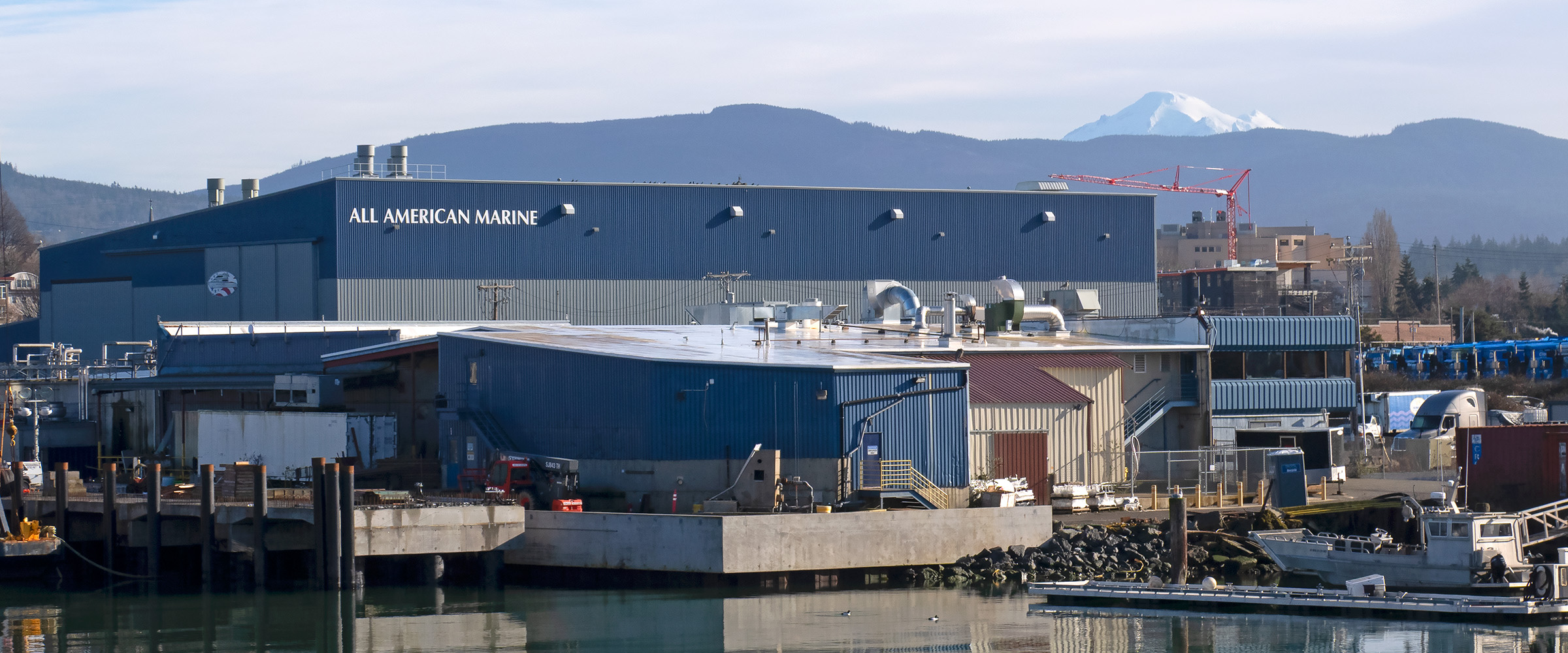 All American Marine building in Bellingham.