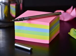 sticky notes