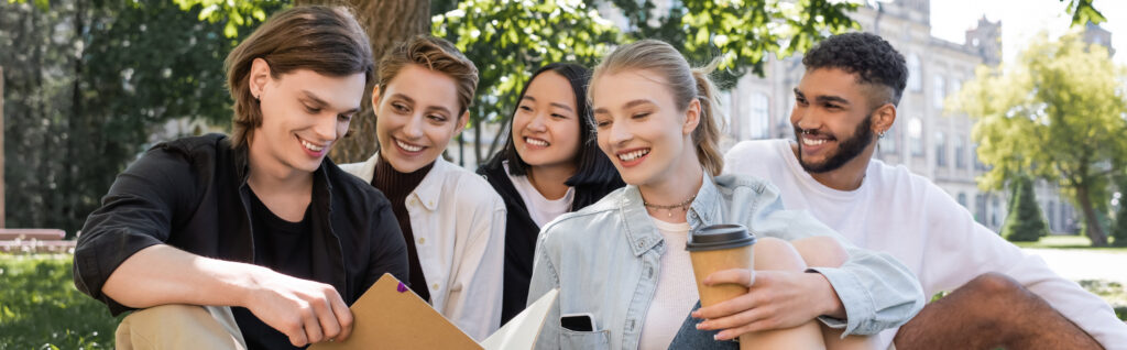 Picture of a group of students is decorative only.