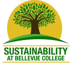 Sustainability at Bellevue College logo