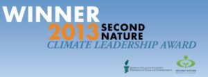 2013 Second Nature Climate Leadership Award