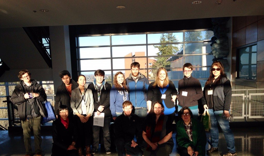 Bellevue College participants at WAHESC 2014 at Western Washington University