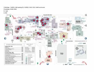 Bellevue College Compost Map