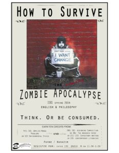 How to Survive the Zombie Apocalypse class poster