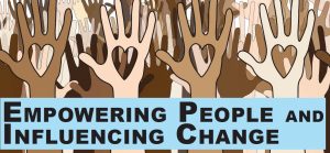 Empowering People and Influencing Change (hands in the air)