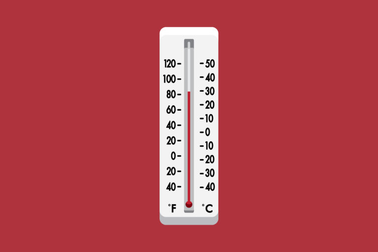 Thermometer vector icon