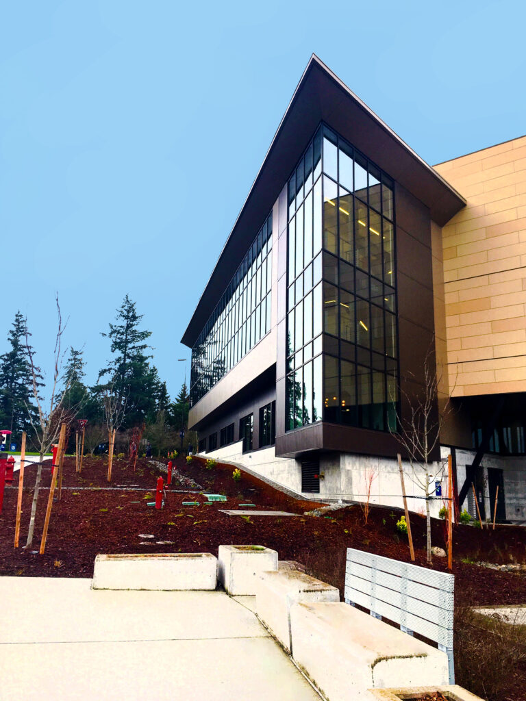 a outdoor view of the student success center