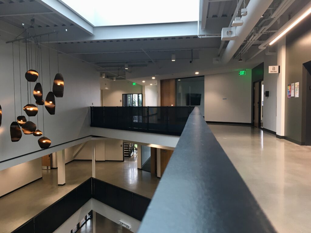The third floor of the student success center