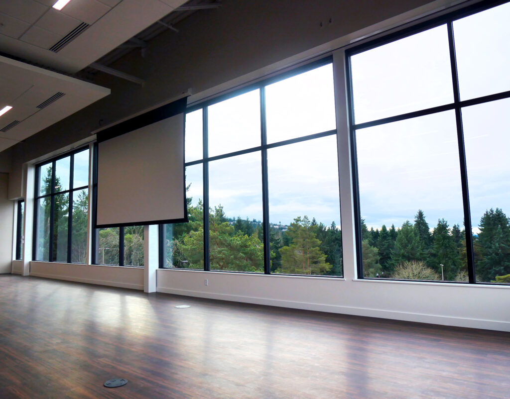 auditorium room at the student success center 