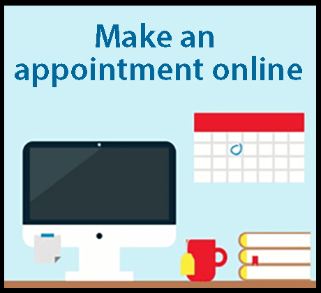 Make appointment online