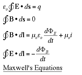 Maxwell's Equations