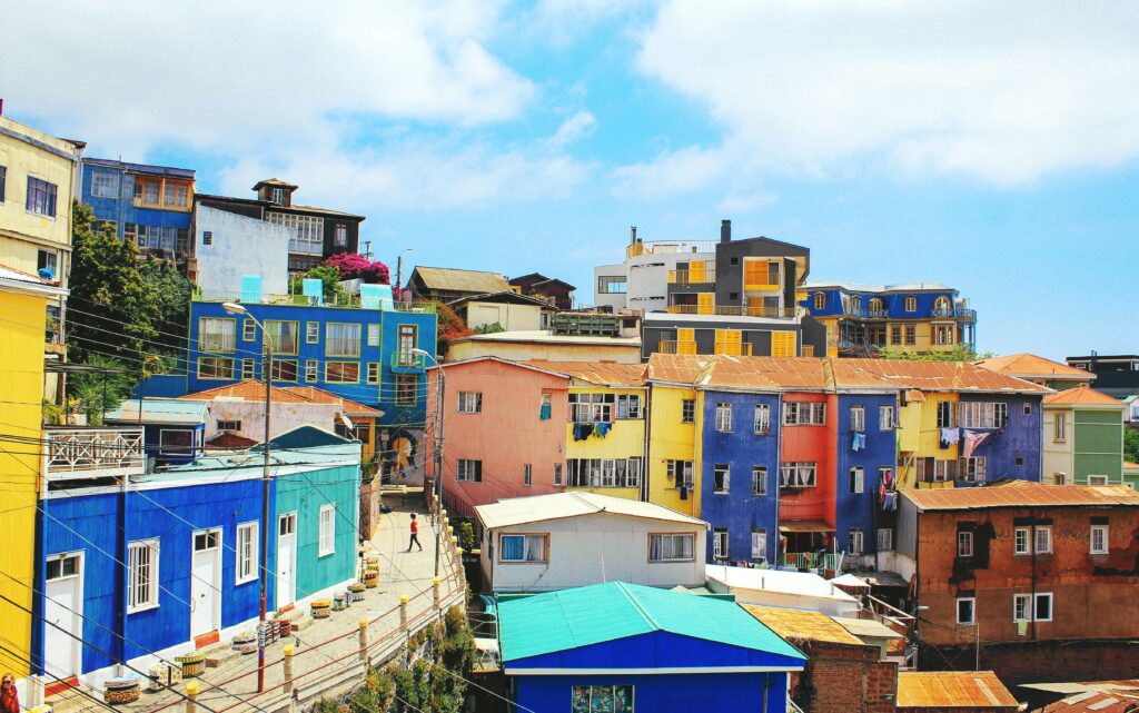 image for hillside houses in Valparaiso, Chile