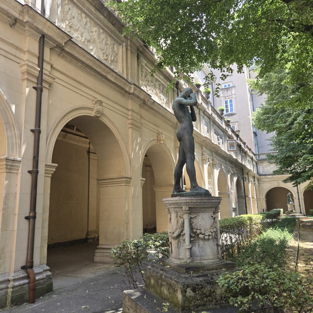 Courtyard of the Museum of Fine Arts of Lyon