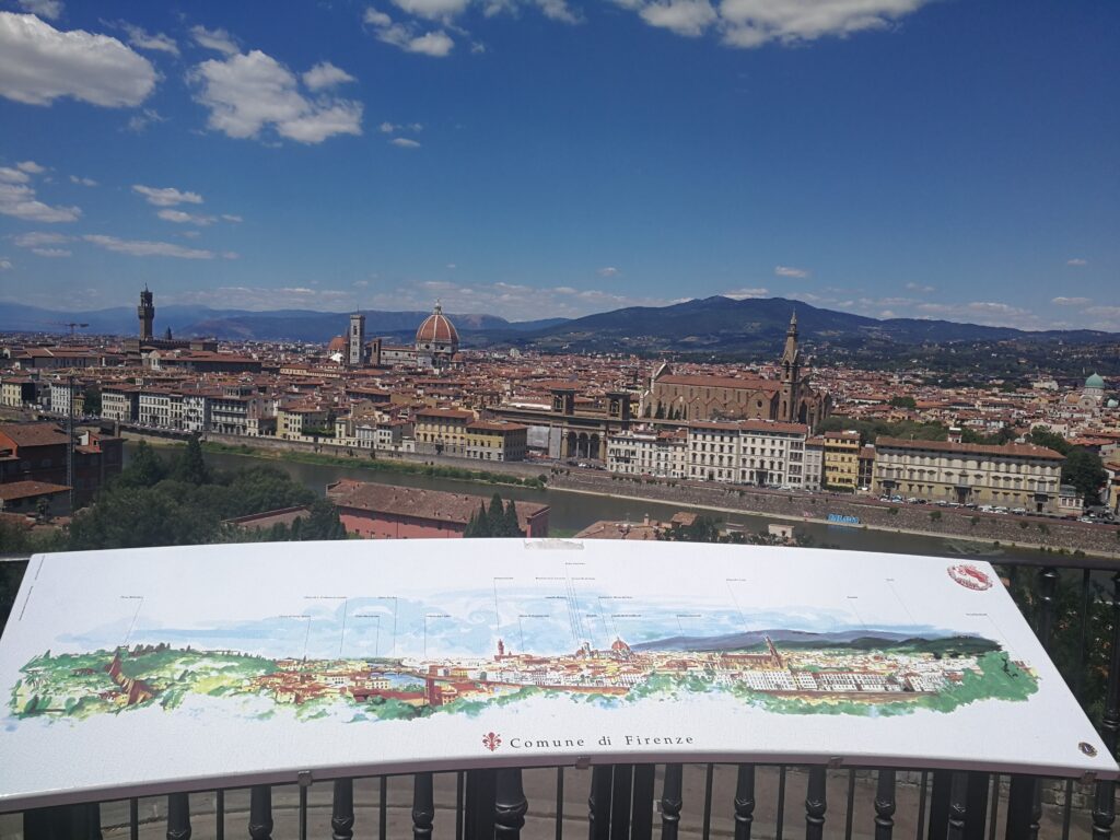 View of Florence from the Piazzale Michelangelo 