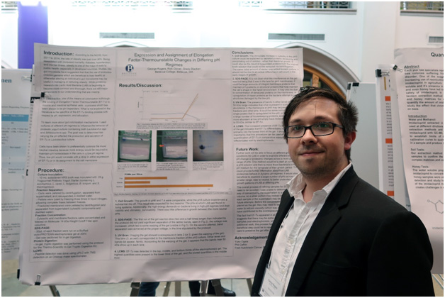 George Rodgers at the UW Undergraduate Research Symposium